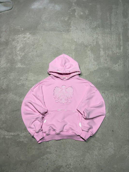 hoodie EAGLE różowa