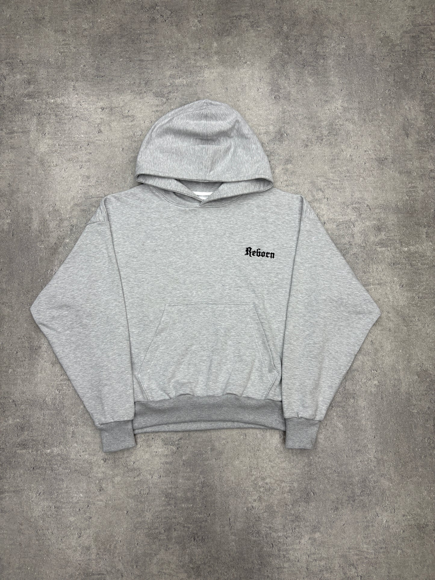 HOODIE SZARY MELANZ