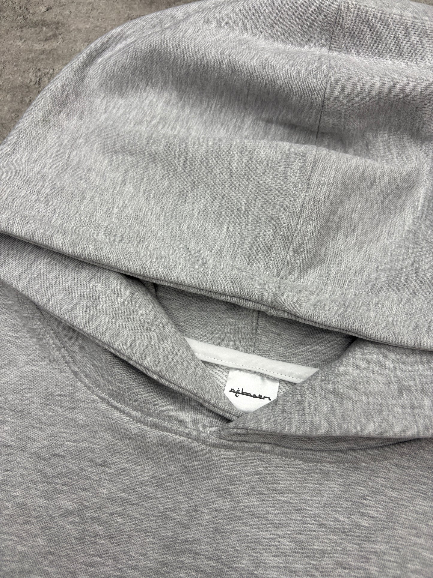 HOODIE SZARY MELANZ
