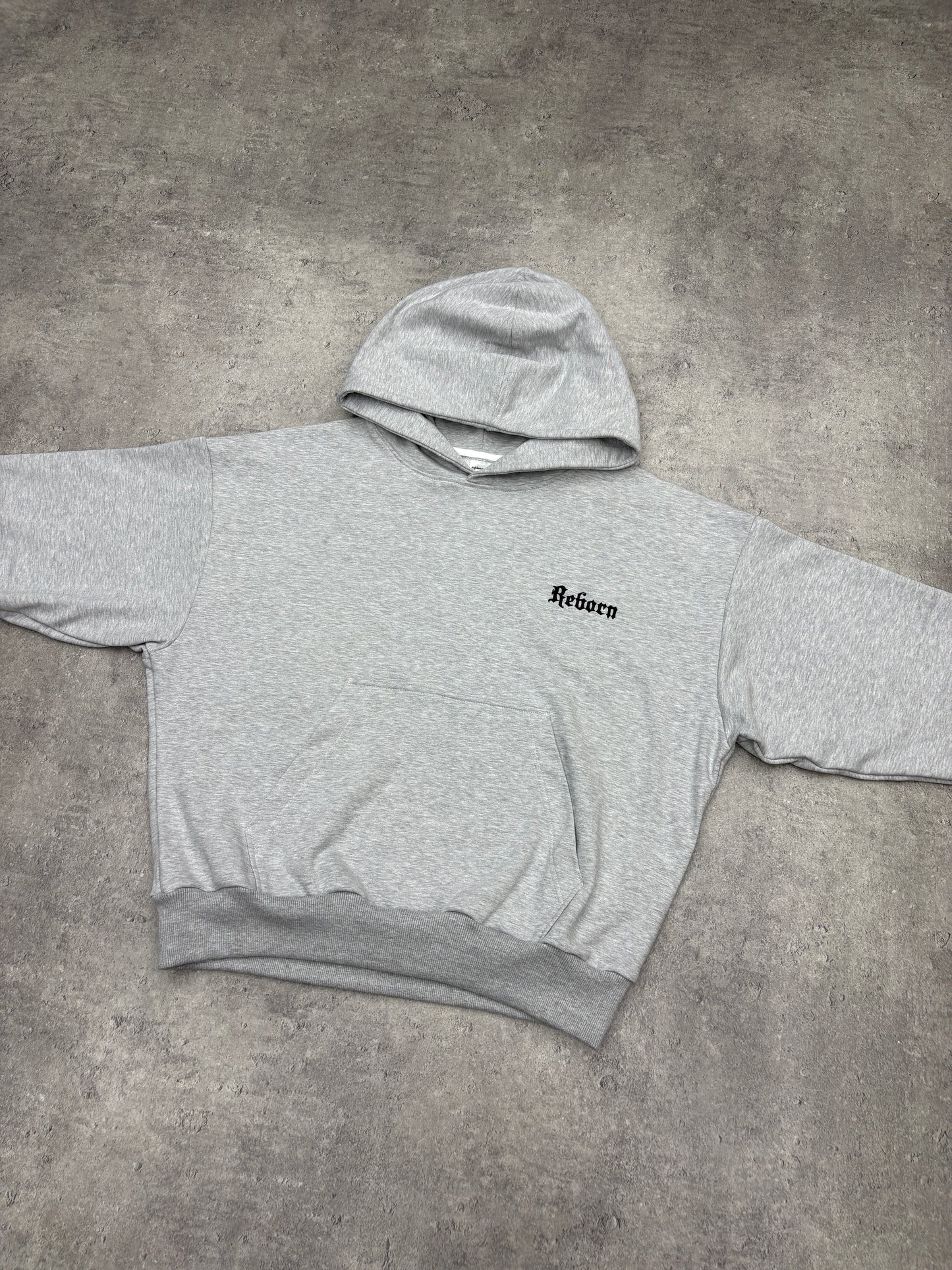 HOODIE SZARY MELANZ