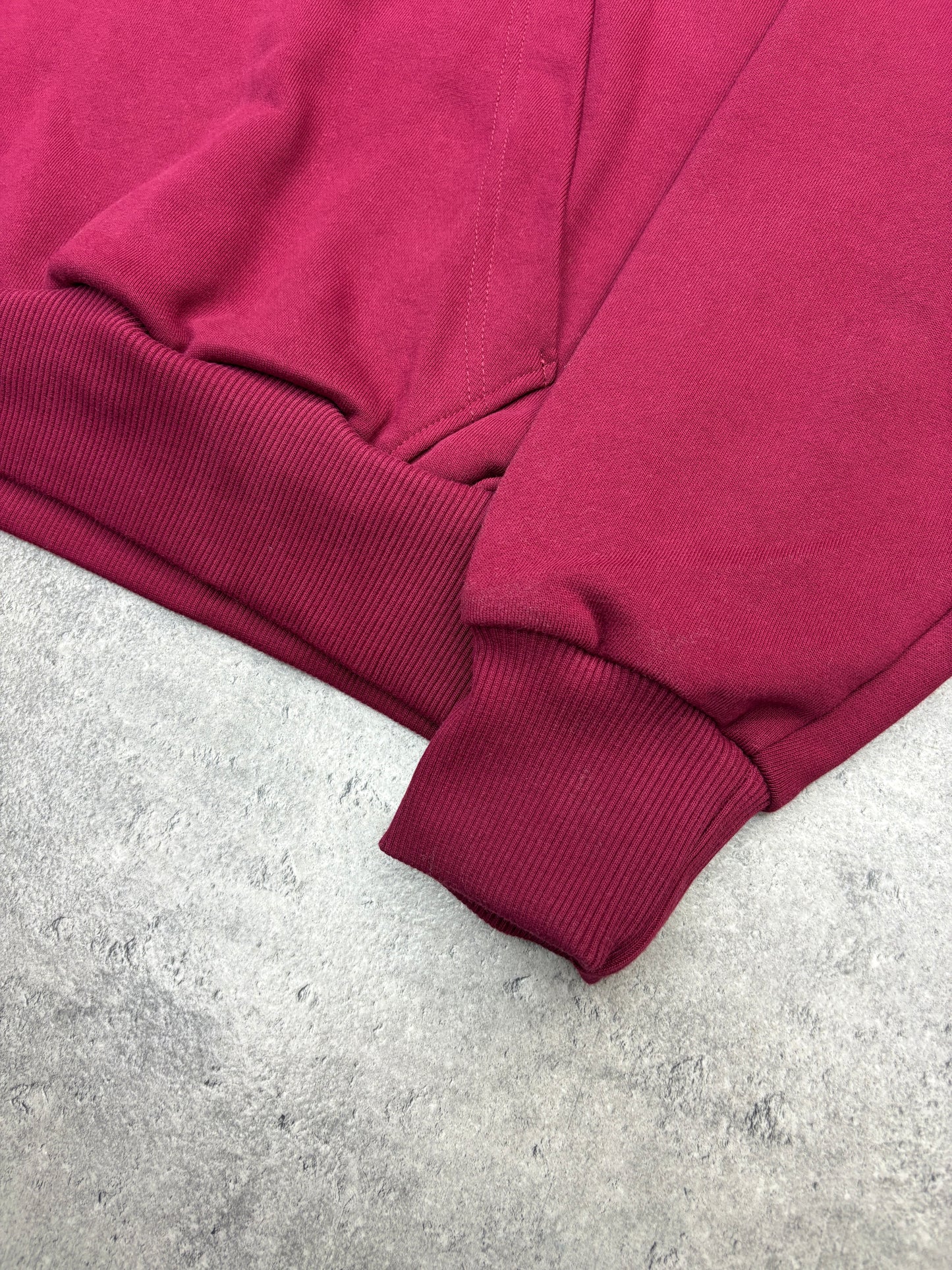 bluza minimalist bordowa