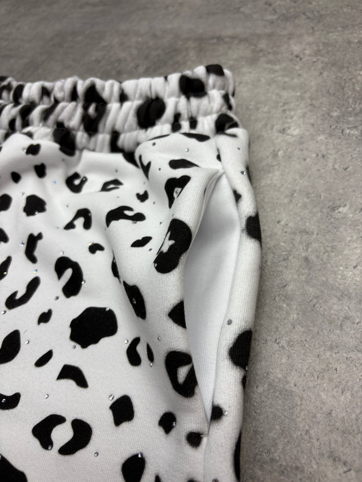 leopard shorts