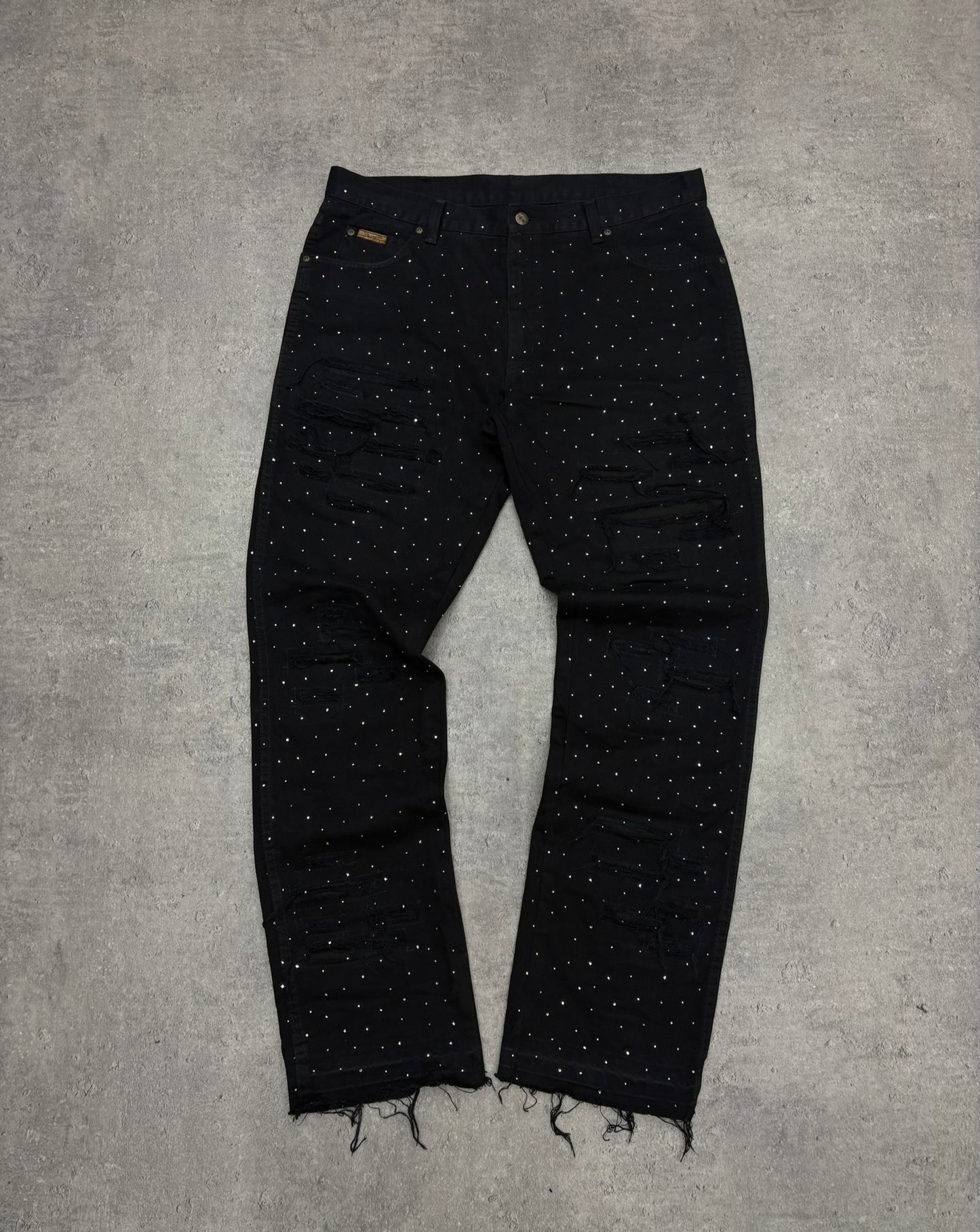 Crystal pants BLACK