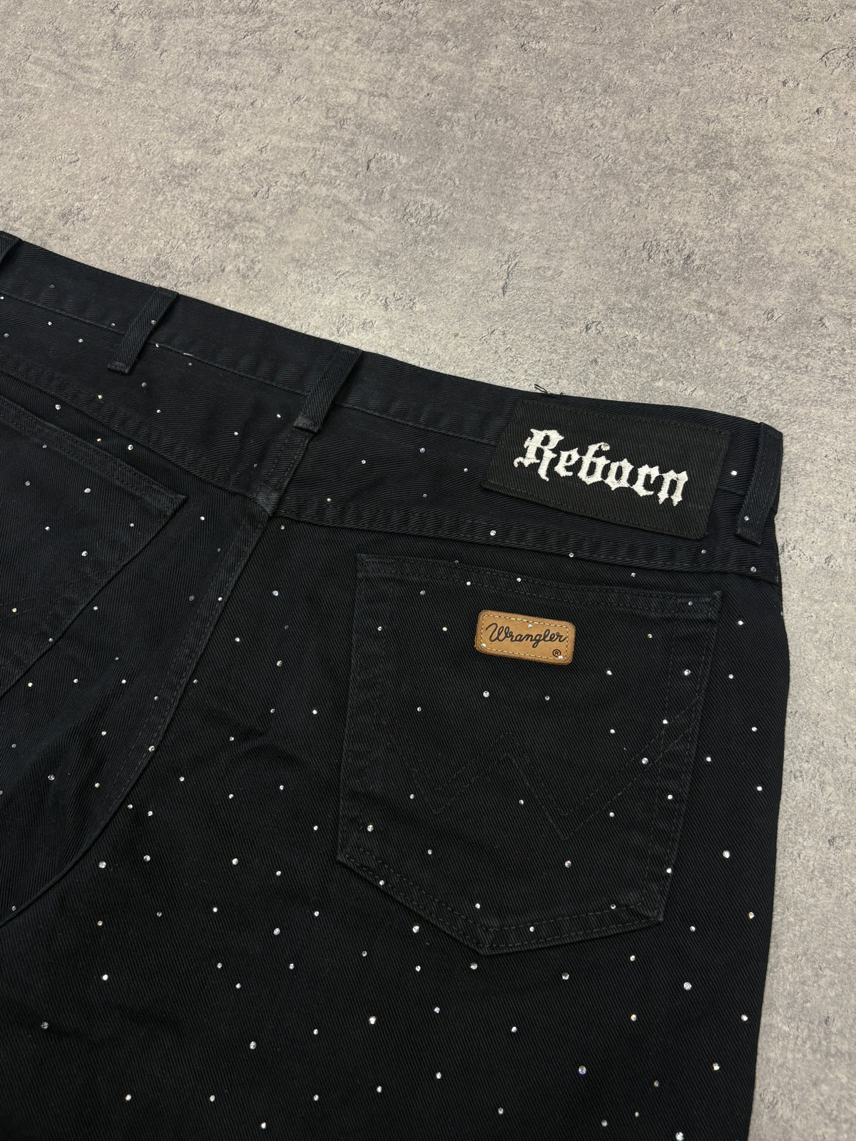 Crystal pants BLACK