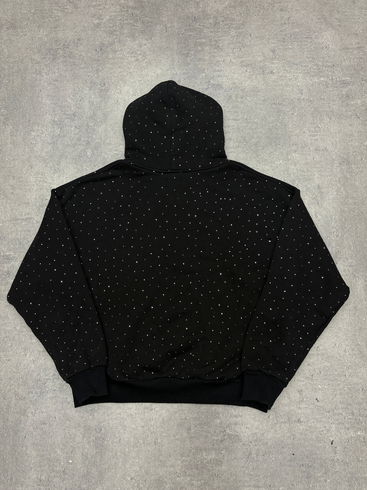 Crystal hoodie BLACK