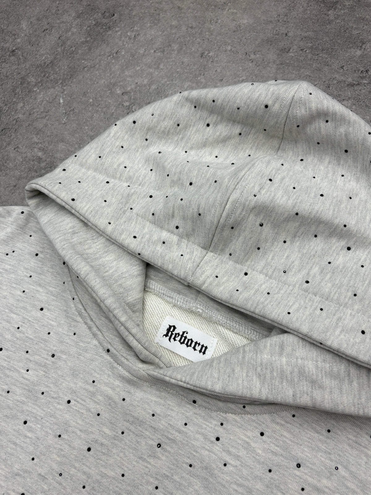Crystal hoodie GREY