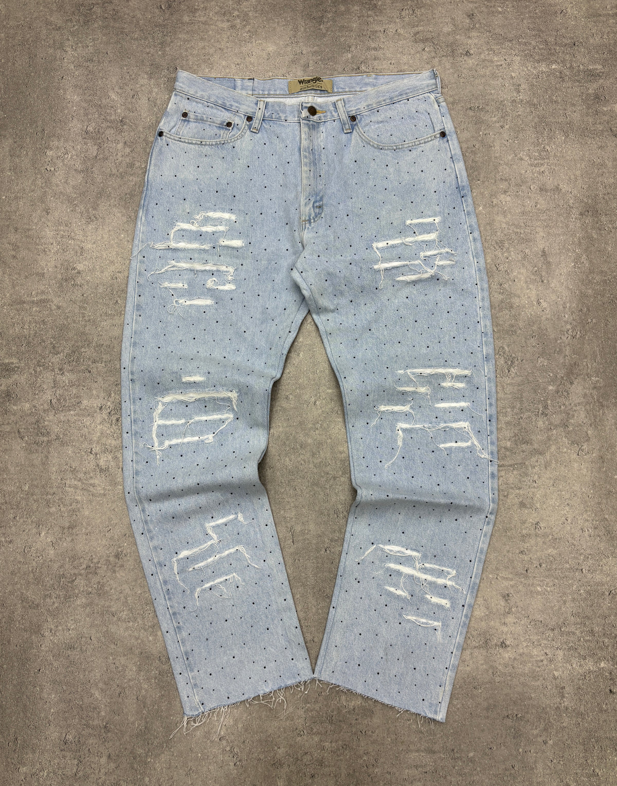 Crystal pants BLUE