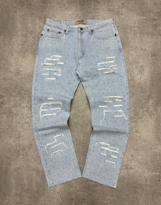 Crystal pants BLUE