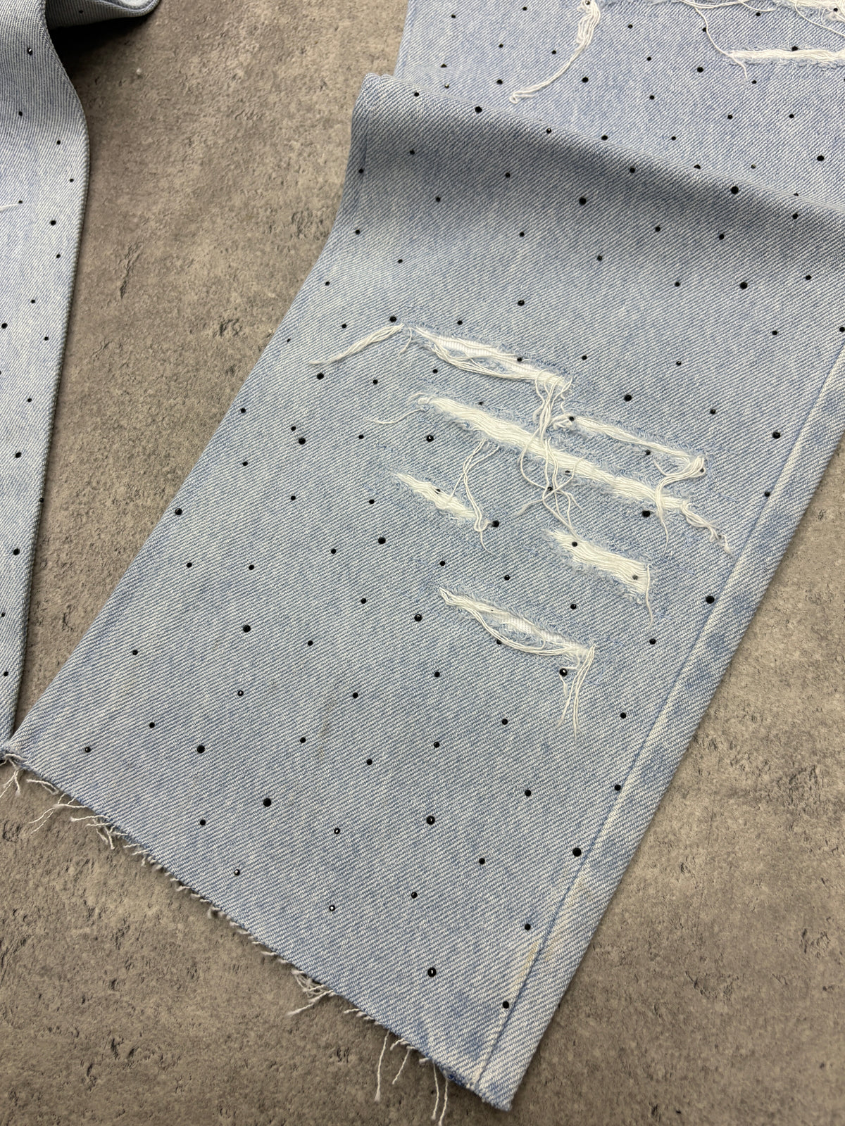 Crystal pants BLUE