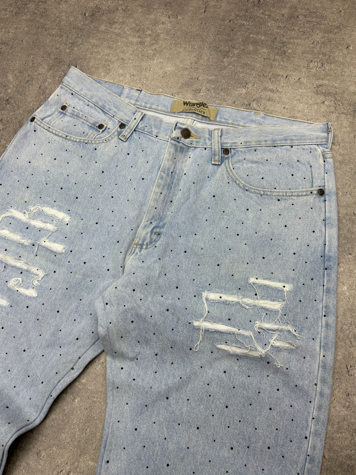 Crystal pants BLUE
