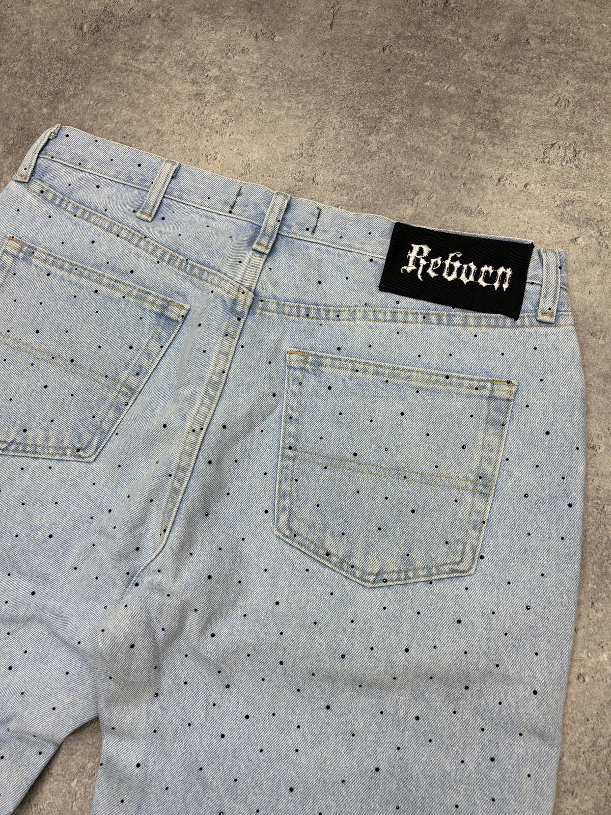 Crystal pants BLUE