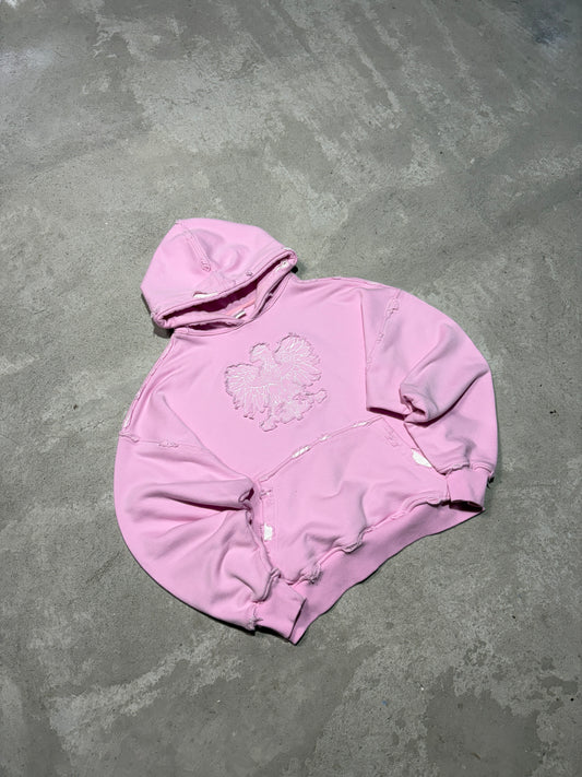 hoodie EAGLE różowa